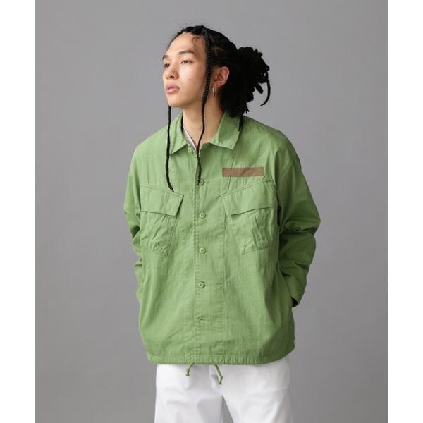 ブラウス シャツ 「WEB＆限定」PIGMENT DYED FATIGUE SHIRT / ピグメント ダイ ファティーグ シャツ / AV AVIREX（アヴィレックス）の「【WEB&DEPOT限定】PIGMENT DYED