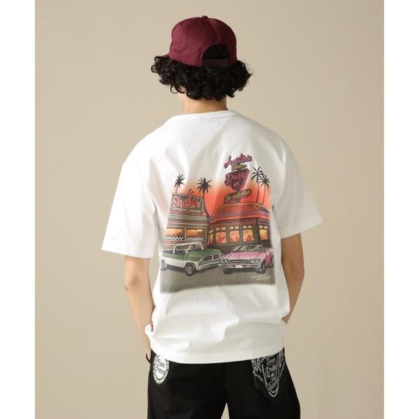WEST COAST SHORT SLEEVE T-SHIRT DINER／Tシャツ／ウエスト