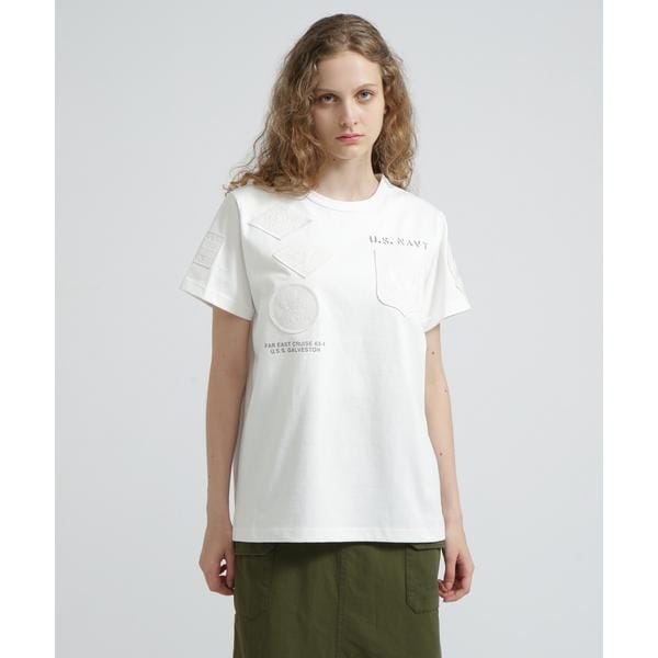 [�}���C]�sWEB��DEPOT����t�g�b�v�K�� ���b�y�� T�V���c�^ TOP GUN WAPPEN S�^S C/�A���B���b�N�X�iAVIREX�j �I�t�z���C�g3