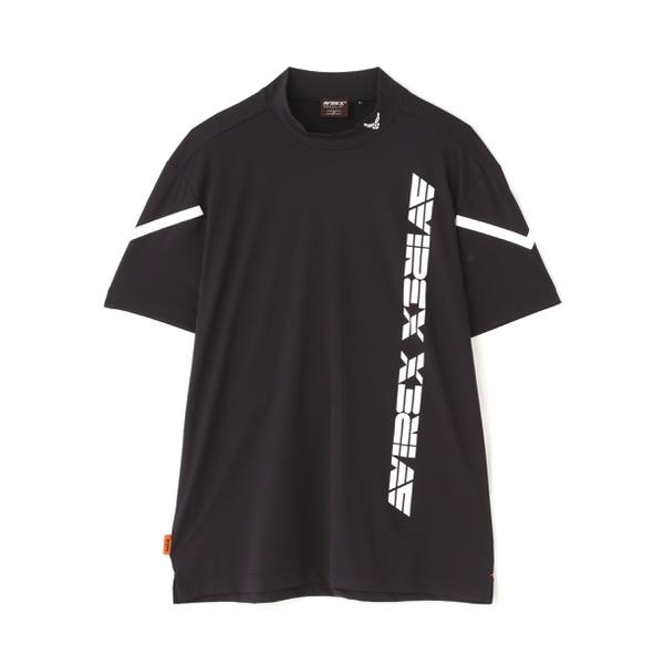 GOLF WEAR》PTU ロゴ モックネック Tシャツ ／ アヴィレックス