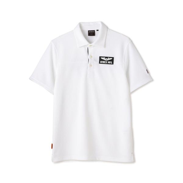 GOLF WEAR》AML ワッフル ポロシャツ ／ AML WAFFLE POLO SHIRT