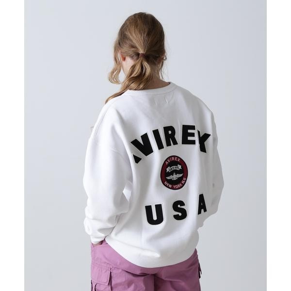 トレーナー スウェット VARSITY LOGO SWEAT/バーシティロゴスウェット レディース VARSITY LOGO SWEAT／バーシティロゴスウェット