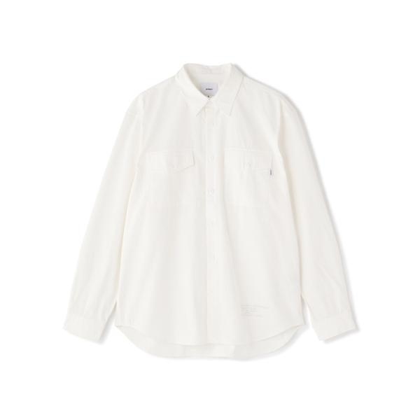 BASIC ARMY POPLIN L／S SHIRT ／ ベーシック アーミー ポプリン 長袖