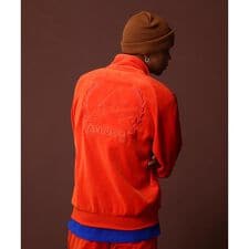 《COLLECTION》VELOUR TRACK JACKET ／ベロア トラック ジャケット