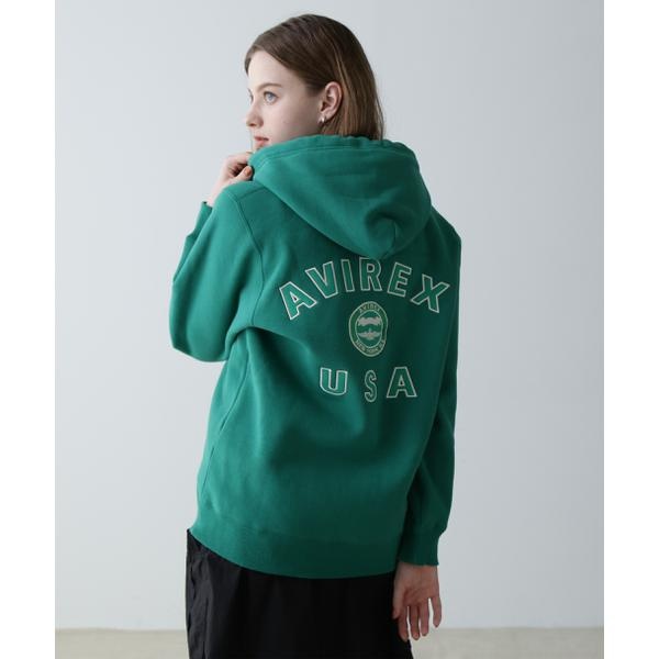 VARSITY LOGO SWEAT PARKA／バーシティロゴ スウェットパーカー