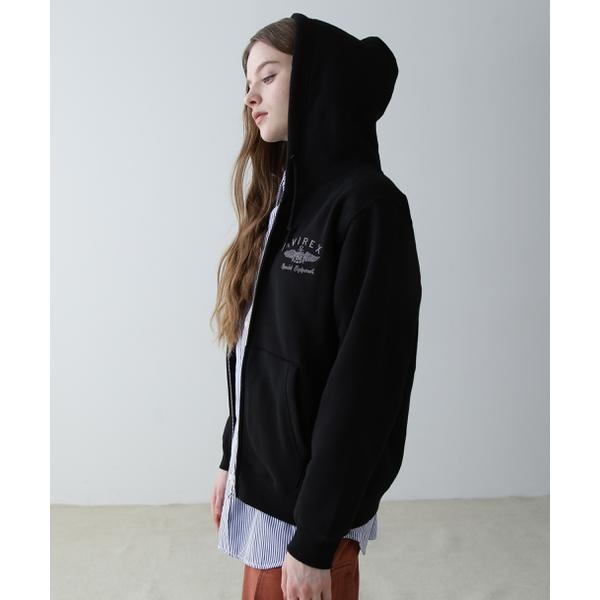 VARSITY LOGO SWEAT PARKA／バーシティロゴ スウェットパーカー | アヴィレックス(AVIREX) | マルイウェブチャネル