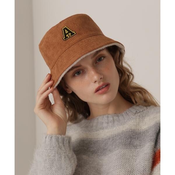 新品【archivio 】アルチビオ　リバーシブル ファー　バケットハット REVERSIBLE FUR BUCKET／リバーシブル ファーバケットハット