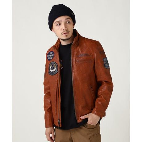 [^ԁF7833250085]AGED LEATHER STAND ZIP RIDERS JACKET AIR NATIONAL GUARD ^ GCWh U[ X^h Wbv WPbg GA iVi K[h&lt;iڍ&gt;ExW^u^j₵ŎdグꂽV[vU[gpEGCWhHŎdグre[W`bNȃX^hJ[̃C_[XWPbgEfUCNEW YORKBɂAIR FORCE̊nuAIR NATIONAL GUARD^ GA iVi K[hv`[tɂOtBbNŃfR[gAAXeVŜ͋̕C𑝂dオɂȂĂBE悭^CƃtBbgȃU[WPbgyAVIREX^ABbNXz1975NɃAJR̃RgN^[ƂđnƂAtCgWPbgł̔FmxIɍ߂B~^[ɋNABbNX́A@\IȃfUCoL̔ɎxĂB̌Iȕ\́AfuCfB[EW[YvugbvKvutBXxvȂǂ̃XN[ł􂵁Aт𗁂тB̖ʂ̖fUCAmX^WbNȖ킢͍ȂȆ̐lXxꑱĂB