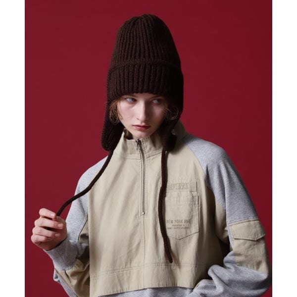 直営店限定》KNIT FLIGHT CAP／ ニットフライトキャップ