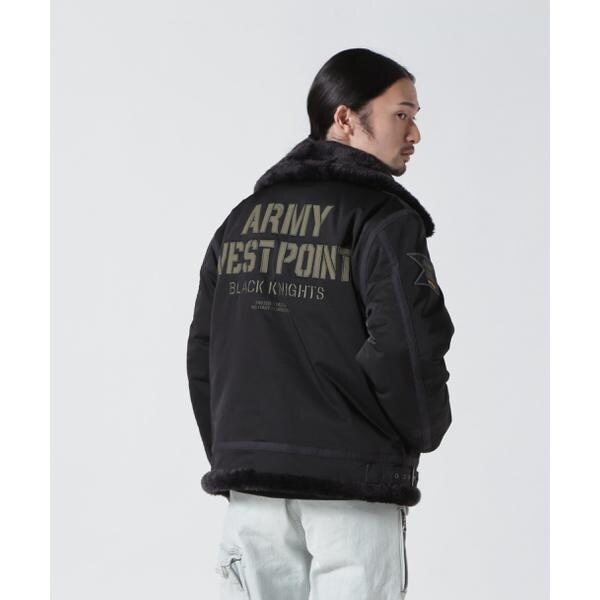 ジャケット・アウター AVIREX PADDING B-3 JACKET WEST POINT 楽天市場】アビレックス AVIREX ミリタリーパッディング B-3