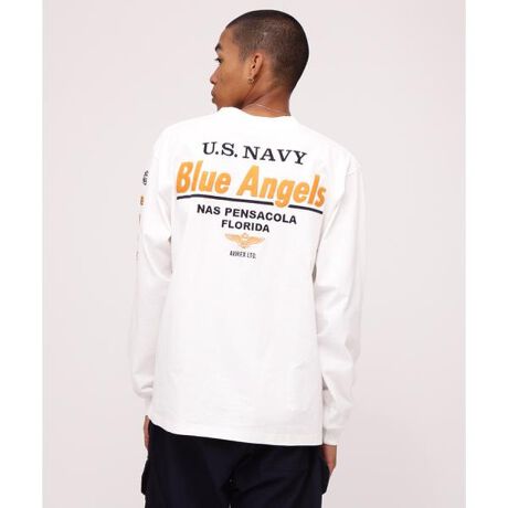 [^ԁF7834130010]LONG SLEEVE T-SHIRT EMBROIDERY THE BLUE ANGELS ^  TVc GuC_[ U u[GWF iڍׁEĖȂ̗lȕ̒̓Vn̗pEBLUE ANGELSSCɎhJ{X^CEhJ̎͌̂Ȃgp{fBɂȂޗlɎdグyAVIREX^ABbNXz1975NɃAJR̃RgN^[ƂđnƂAtCgWPbgł̔FmxIɍ߂B~^[ɋNABbNX́A@\IȃfUCoL̔ɎxĂB̌Iȕ\́AfuCfB[EW[YvugbvKvutBXxvȂǂ̃XN[ł􂵁Aт𗁂тB̖ʂ̖fUCAmX^WbNȖ킢͍ȂȆ̐lXxꑱĂB