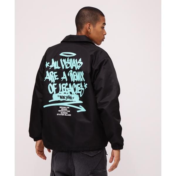 直営店限定》TAGGING DESIGN COACH JACKET ／ タギングデザイン コーチ