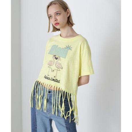 [^ԁF7834135611]2024 SPRING&amp;SUMMER ITEMFRINGE FLAMINGO T-SHIRTEtWɂȂĂ炵gbvXEwV[ɔ`bƌĒACeEV[Ye[}̂}CA~̃Sƃt~S|Cg߃X^COfjŉĂ炵wV[ȒȂAJ[SpcAVIREX炵X^COC^CgȃVGbg̃XJ[g킹ĉ炵X^CÔIXXBlXȈۂŒĒ܂ByAVIREX Belle^ABbNX xz{iIȃ~^[EFA@\ƃfUCfB[XJWAɓeCBI㐫̂郌fB[XuhƂđARADSAzƂĉȓl̏֌fBXJWAĂĂ܂B