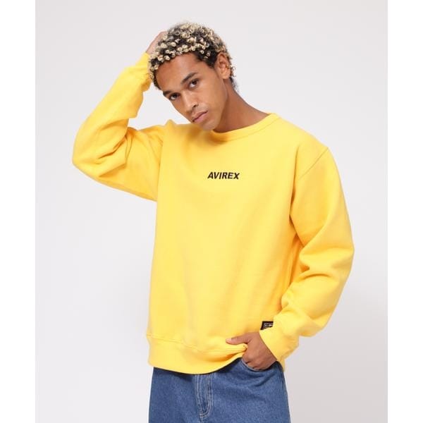アヴィレックス（AVIREX）/ロゴ クルースウェット／ A STAR LOGO CREW SWEAT ロゴ クルースウェット／ A STAR LOGO CREW SWEAT | アヴィレックス