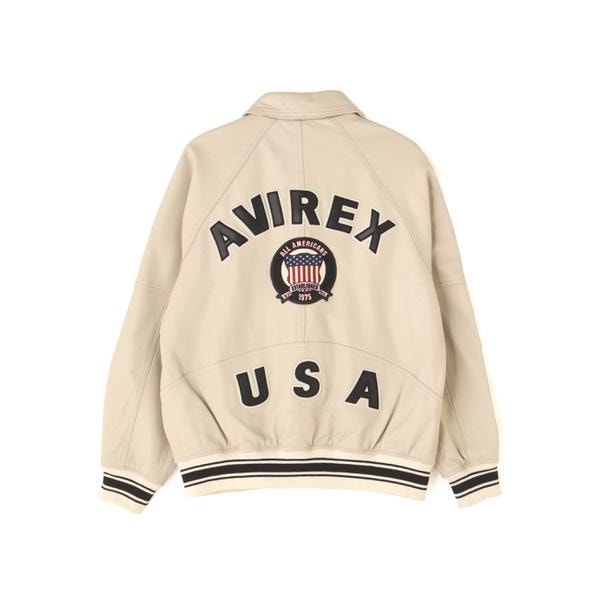 [}C]LIGHT SIGNATURE VARSITY JACKET^Cg VOl`[ o[VeB[ W/ABbNXiAVIREXj GN9