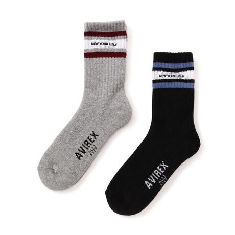 [^ԁF7834972604]LINE NEW YORK SOCKSC̃ANZgƎhJŕ\S|Cg̃\bNXBQZbgł̂ACeBANeBuȃR[fBl[gɎꂽPłByAVIREX WOMANz{iIȃ~^[EFA@\ƃfUCfB[XJWAɓeCBI㐫̂郌fB[XuhƂđARADSAzƂĉȓl̏֌fBXJWAĂĂ܂B