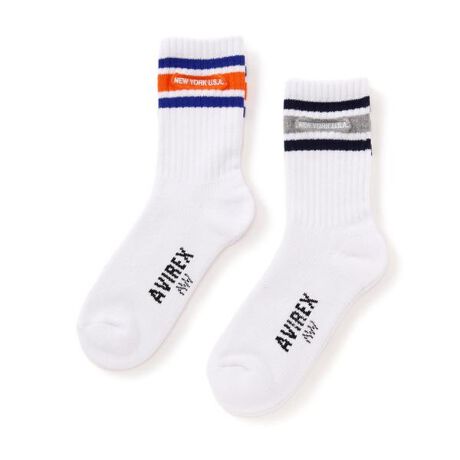 [^ԁF7834972604]LINE NEW YORK SOCKSC̃ANZgƎhJŕ\S|Cg̃\bNXBQZbgł̂ACeBANeBuȃR[fBl[gɎꂽPłByAVIREX WOMANz{iIȃ~^[EFA@\ƃfUCfB[XJWAɓeCBI㐫̂郌fB[XuhƂđARADSAzƂĉȓl̏֌fBXJWAĂĂ܂B