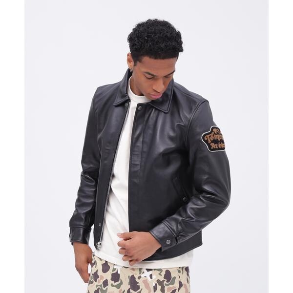 ジャケット・アウター AVIREX leather jacket LEATHER JACKET TOMCAT ／ レザー ジャケット トムキャット