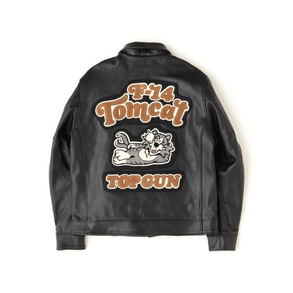 LEATHER JACKET TOMCAT ／ レザー ジャケット トムキャット