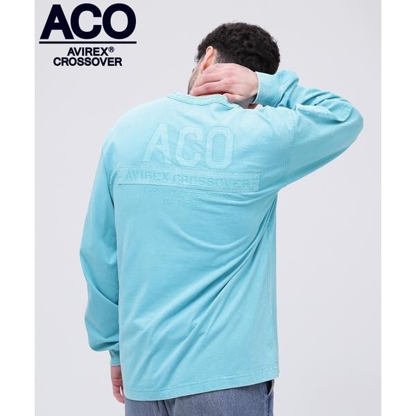 [�}���C]�sCROSSOVER�tFADED WASH LONGSLEEVE T-SHIRT �^ �t�F�C�f�b�h /�A���B���b�N�X�iAVIREX�j �T�b�N�X1