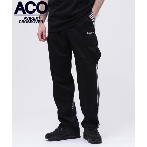 [}C]sCROSSOVERtTRACK CARGO PANTS ^ gbN J[Spc ^ AVIRE/ABbNXiAVIREXj ubN