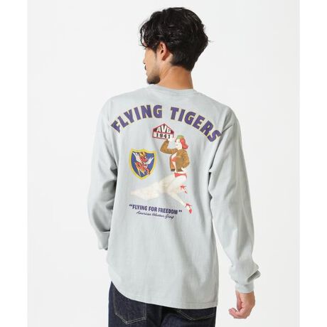 [^ԁF7834230011]yAVIREXVbvz&nbsp;iFLONGSLEEVE T-SHIRT "FLYING TIGERS"&lt;iڍ&gt;EAVIREX炵TVcEFLYING TIGERS`[t̃fUCEwɂ́AgȃsibvK[vgEƓȔG肪̐ngpEoX̗ǂVGbgyAVIREX^ABbNXz1975NɃAJR̃RgN^[ƂđnƂAtCgWPbgł̔FmxIɍ߂B~^[ɋNABbNX́A@\IȃfUCoL̔ɎxĂB̌Iȕ\́AfuCfB[EW[YvugbvKvutBXxvȂǂ̃XN[ł􂵁Aт𗁂тB̖ʂ̖fUCAmX^WbNȖ킢͍ȂȆ̐lXxꑱĂB