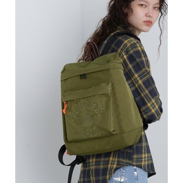 直営店限定》SIGNATURE LOGO BACKPACK／シグネチャーロゴ バックパック