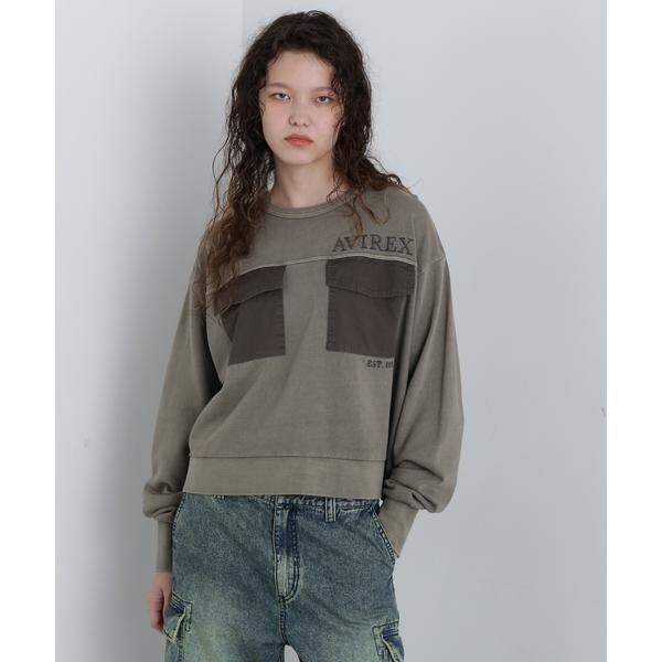 別注【CHAMPION/チャンピオン】REVERESE WEAVE CUT OFF SWEAT