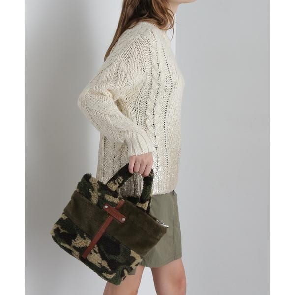 [}C]scXtBOA×FUR MINI TOTE BAG^{A×t@[ ~jg[gobO/ABbNXiAVIREXj I[uJ1