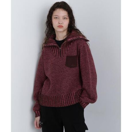 [^ԁF7834240604]yAVIREXVbvz2024 AUTUMN&WINTER ITEM  ZIP TURTLE NECK MELANGE KNIT TOPSEWjbg͋̕CgbvXE݌JĊXbLƂ݂Ă܂EƂ̂TCYŒ͂Z߂Ȃ̂ŁAoX̂Ƃ₷VGbgɂȂĂ܂߃X^CO{[̂pcXJ[gƂ̃X^COŃoX悭ȂĒ܂B܌J^CvȂ̂ŁAđf݂ÃnClbN킹ȂǁAX^CO̕LACełByAVIREX WOMANz{iIȃ~^[EFA@\ƃfUCfB[XJWAɓeCBI㐫̂郌fB[XuhƂđARADSAzƂĉȓl̏֌fBXJWAĂĂ܂B