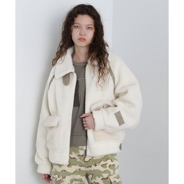 直営店限定》BOA×SHAGGY OUTER／ボア×シャギーアウター