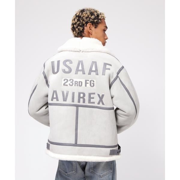 AVIREX air force type B-3 ムートンジャケット　　▲10 TYPE B-3 USAAF / タイプ B-3 / AVIREX / アヴィレックス