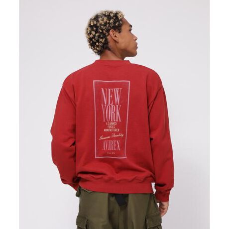 [^ԁF7834232015]yAVIREXVbvziFsWEB&amp;DEPOTt"TAPESTORY OF NEWYORK" CREWNECK SWEAT&lt;iڍ&gt;EWEB&DEPOT̒񂵂₷AN[lbNXEFbgEtg̍ɂ́AuhSvgEobNɂ́Aj[[N^yXg[ɃAWfUCvgEn͗сipCjgAG悭d˒₷dlEoX̗ǂVGbgyAVIREX^ABbNXz1975NɃAJR̃RgN^[ƂđnƂAtCgWPbgł̔FmxIɍ߂B~^[ɋNABbNX́A@\IȃfUCoL̔ɎxĂB̌Iȕ\́AfuCfB[EW[YvugbvKvutBXxvȂǂ̃XN[ł􂵁Aт𗁂тB̖ʂ̖fUCAmX^WbNȖ킢͍ȂȆ̐lXxꑱĂB