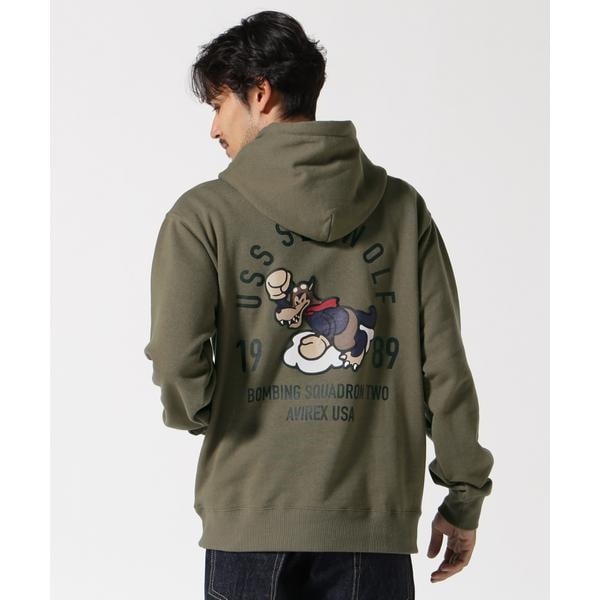 READYMADE／レディーメイド／DOUBLE FACE HOODIE／NAVY