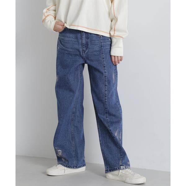 アヴィレックス（AVIREX）/FOIL PRINT DENIM PANTS／箔プリントデニムパンツ FOIL PRINT DENIM PANTS／箔プリントデニムパンツ | アヴィレックス