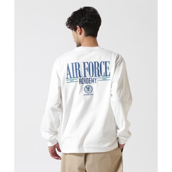 USAFA EMBROIDERY T-SHIRT ／ USAFA エンブロイダリー 長袖T