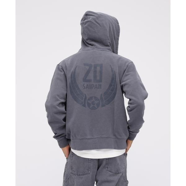 [�}���C]�sWEB����tFADE WASH ZIP UP PARKA �hSAIPAN�h �^ �t�F�C�h�E�H�b�V��/�A���B���b�N�X�iAVIREX�j �`���R�[��