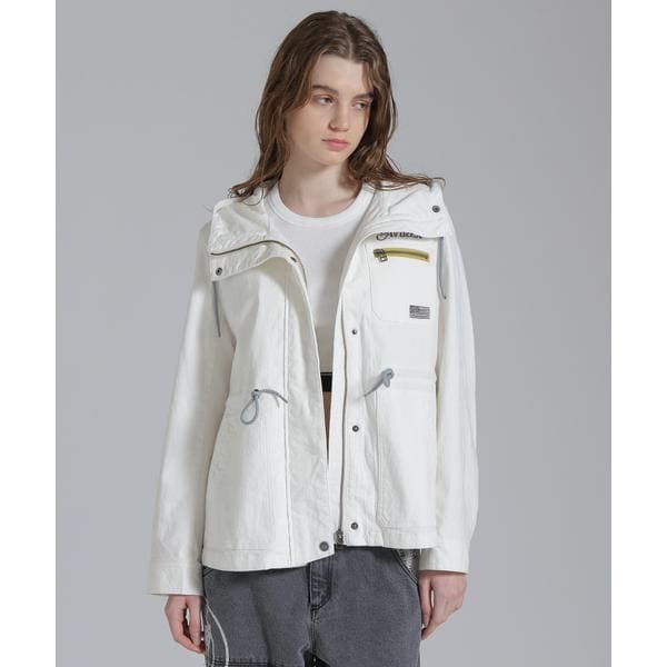 [}C]COLOR ZIP COMBI JACKET^J[WbvRrWPbg/ABbNXiAVIREXj ItzCg3