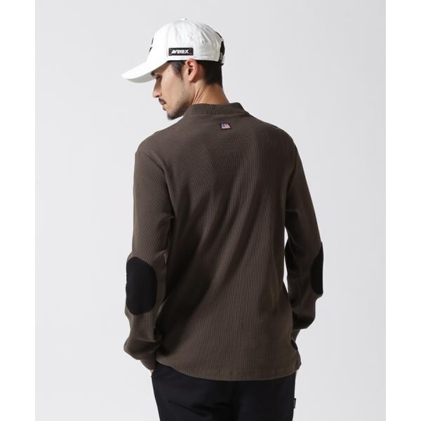 GOLF WEAR》ロゴバックプリントシャツ | アヴィレックス(AVIREX
