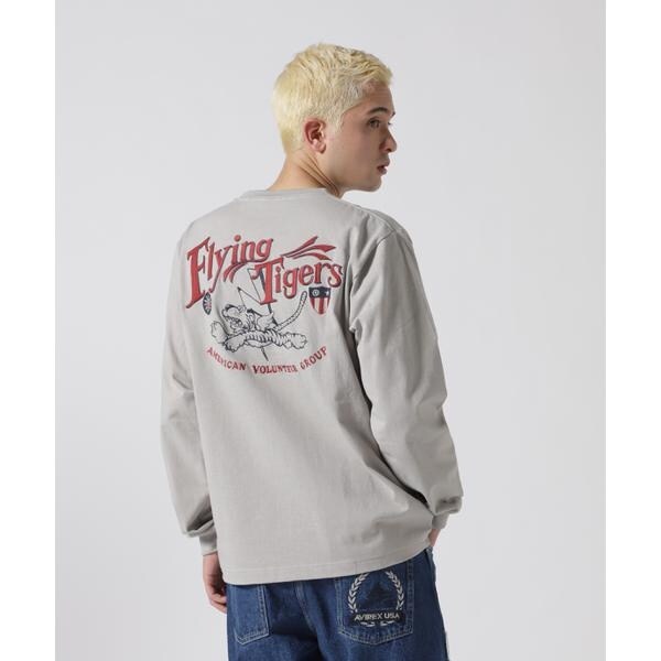 WEB＆DEPOT限定》MILITARY MOTIF LONG SLEEVE T-SHIRT