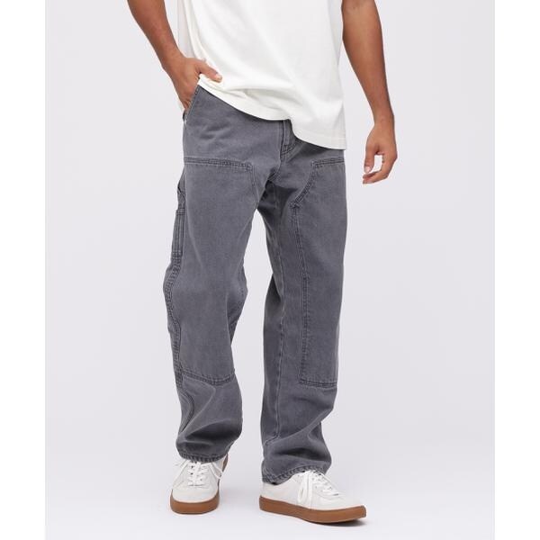 直営店限定》DOUBLE KNEE DENIM PANTS ／ ダブルニー デニムパンツ