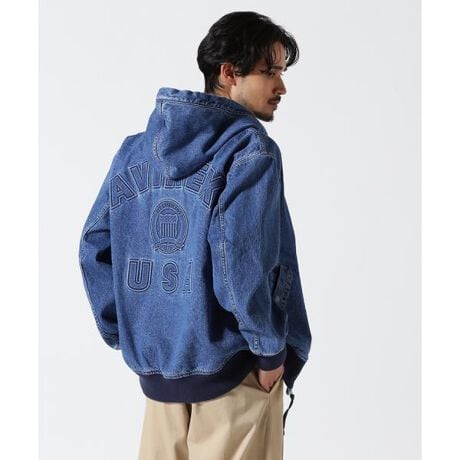 直営店限定》DENIM SIGNATUR LOGO PARKA ／ デニム シグネチャーロゴ 