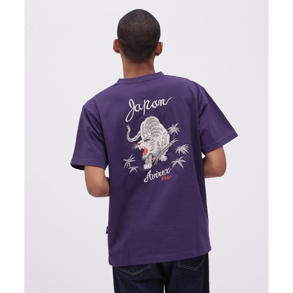 メンズ Tシャツ・カットソー (紫色・パープル系) の一覧