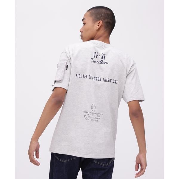 AVIREX アヴィレックス MIL. POCKET T-SHIRT 半袖Tシャツ MIL. POCKET T-SHIRT / ミリタリーポケット 半袖Tシャツ