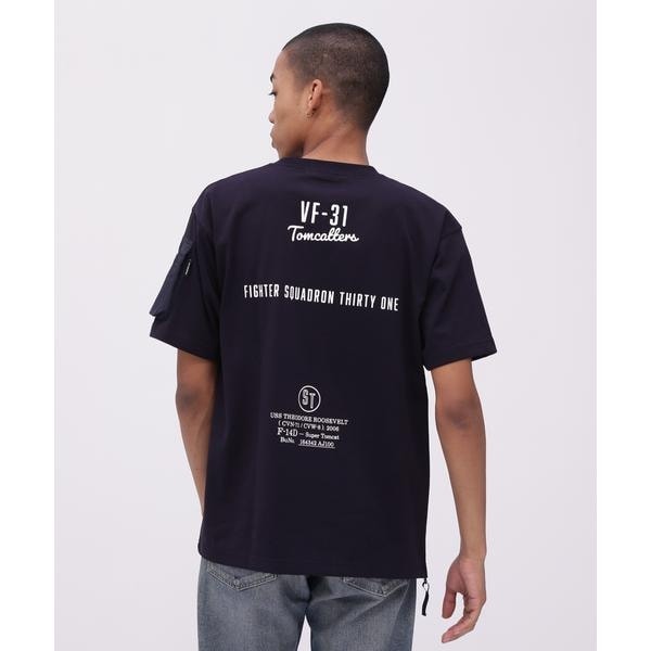 [�}���C]MIL. POCKET T-SHIRT �^ �~���^���[�|�P�b�g ����T�V���c �^ AVIREX �^ /�A���B���b�N�X�iAVIREX�j �l�C�r�[