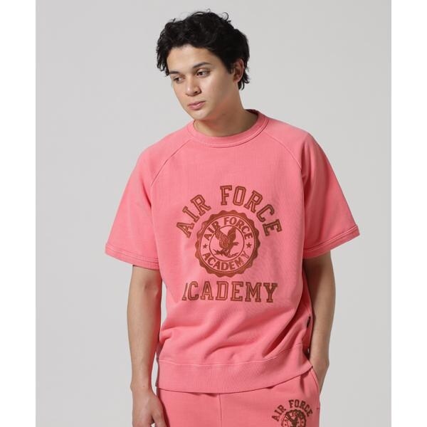 【AVIREX / アヴィレックス】USAFA スウェット 半袖Tシャツ SWEAT T-SHIRT 