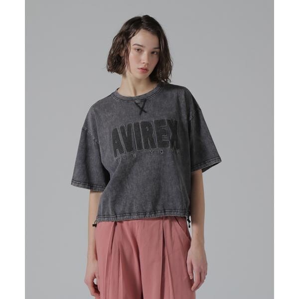 FADE WASH SAGARA LOGO T-SHIRT／フェイドウォッシュ サガラロゴ