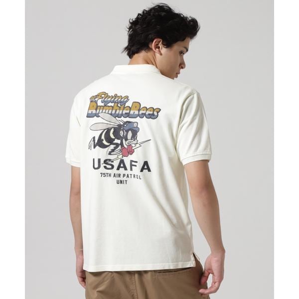 FADE WASH LAST CRUISE EMB POLO SHIRT ／ フェイドウォッシ ラス