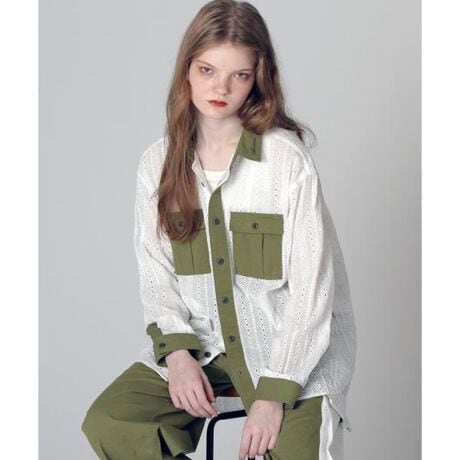 [^ԁF7835120604]2025 SPRING&amp;SUMMER ITEMsWEB LIMITED Belle LINEtLACE SHIRTEGߊ̂郌[XɈّfނgݍ킹~^[VcE܂ɂCȂuhS̎hJ|CgEbNX̂ƂVGbg֘AACe7835135621FsWEB LIMITED Belle LINEtLACE NUMBERING T-SHIRT7835110605FsWEB LIMITED Belle LINEtLACE CARGO PANTS߃X^COfj킹āABe[W~bNXȕ͋C̃X^COIXXBV[ỸJ[SpcƃZbgAbvł̒ȂJbR悭dオ܂ByAVIREX WOMANz{iIȃ~^[EFA@\ƃfUCfB[XJWAɓeCBI㐫̂郌fB[XuhƂđARADSAzƂĉȓl̏֌fBXJWAĂĂ܂B