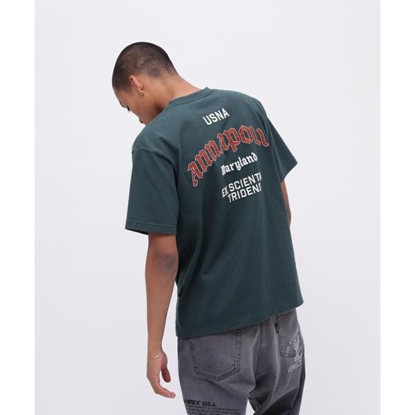 *AVIREX* アナポリス 半袖Ｔシャツ AVIREX｜《直営店限定》ANNAPOLIS T-SHIRT / アナポリス 半袖T